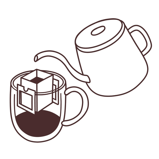 Brew in four pours